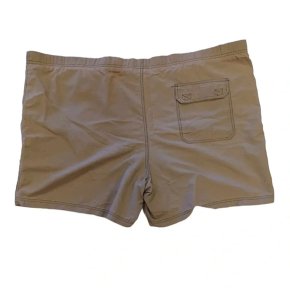 L.L.Bean Tan Swim Shorts Trunks Size  XXL - Picture 2 of 10